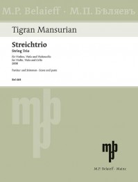 BEL 664 • MANSURIAN - Streichtrio - Partitur und Stimmen