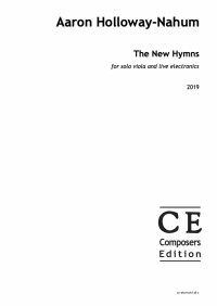 CE-AHN1TNH1 • HOLLOWAY-NAHUM - The New Hymns - Score