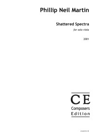 CE-PNM1SS1 • MARTIN - Shattered Spectra - Score