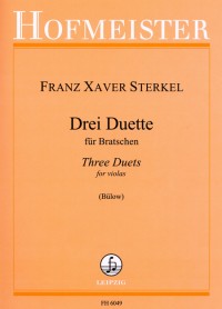 FH 6049 • STERKEL - 3 Duets - 2 parts