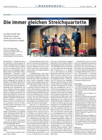 M4V 5 • Die immer gleichen Streichquartette