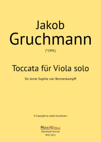 M4V-1011 • GRUCHMANN - Toccata - Part