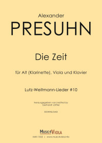 M4V-1022 • PRESUHN - Die Zeit - Score and parts [3]