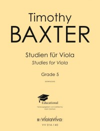 VV 014-140 • BAXTER - Studien für Viola Grade 5 - Bratschenst.