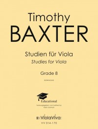 VV 014-170 • BAXTER - Studien für Viola Grade 8 - Bratschenst.