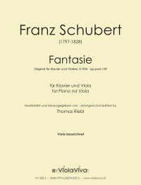 VV 235-2 &bull; SCHUBERT - Fantasie - Viola-Stimme bezeichnet